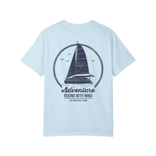 Adventure Begins With Wind Tee