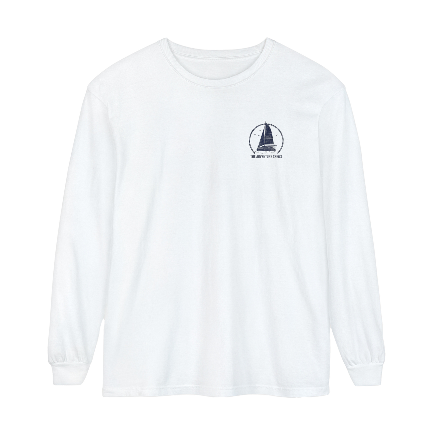 Adventure Begins With Wind Long-Sleeve Tee